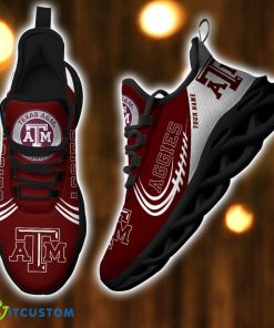Custom Nam NCAA Teams Texas A&M Aggies Personalized Name Sneakers Max Soul Shoes 7 Custom Nam NCAA Teams Texas A&M Aggies Personalized Name Sneakers Max Soul Shoes Product Photo 3