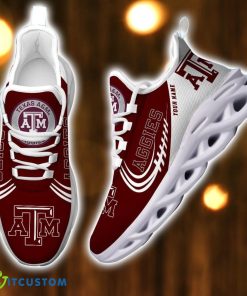 Custom Nam NCAA Teams Texas A&M Aggies Personalized Name Sneakers Max Soul Shoes 8 Custom Nam NCAA Teams Texas A&M Aggies Personalized Name Sneakers Max Soul Shoes Product Photo 4