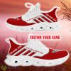 Custom Name Chevrolet Corvette Red Car Logo Max Soul Sneakers For Fans Team Running Shoes Gift Men And Women - Chevrolet Corvette Max Soul Shoes New Car_13