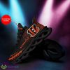 Custom Name Cincinnati Bengals Max Soul Sneakers For Men Women Adults - Cincinnati Bengals Max Soul Sneakers Running Sports Shoes Adults_1