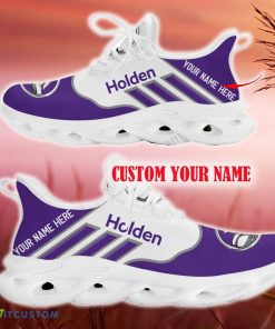 Custom Name Holden Purple Car Logo Max Soul Sneakers For Fans Team Running Shoes Gift Men And Women - Holden Max Soul Shoes New Car_20