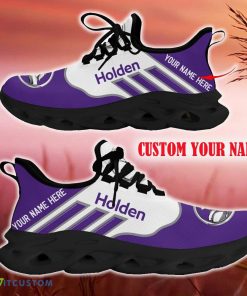 Custom Name Holden Purple Car Logo Max Soul Sneakers For Fans Team Running Shoes Gift Men And Women - Holden Max Soul Shoes New Car_10