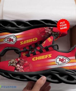 Custom Name Kansas City Chiefs Custom Max Soul Sneakers For Men Women - Kansas City Chiefs Custom Max Soul Sneakers Running Sports Shoes_2