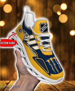 Custom Name Nashville Predators Max Soul Shoes Personalized Sneakers For Big Fans Trending Shoes Product Photo 1