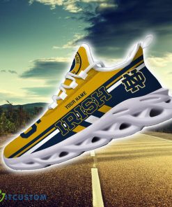 Custom Name Notre Dame Fighting Irish Personalized Max Soul Shoes Striped Style Running Shoes 7 Custom Name Notre Dame Fighting Irish Personalized Max Soul Shoes Striped Style Running Shoes Product Photo 3