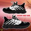 Custom Name Opel Black Car Logo Max Soul Sneakers For Fans Team Running Shoes Gift Men And Women - Opel Max Soul Shoes New Car_1