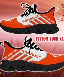 Custom Name Renault Orange Car Logo Max Soul Sneakers For Fans Team Running Shoes Gift Men And Women - Renault Max Soul Shoes New Car_9