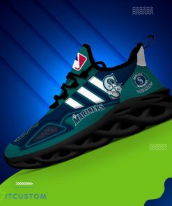 Custom Name Seattle Mariners Personalized Sneakers Max Soul Shoes Trendy Shoes 6 Custom Name Seattle Mariners Personalized Sneakers Max Soul Shoes Trendy Shoes Product Photo 2