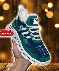 Custom Name Seattle Mariners Personalized Sneakers Max Soul Shoes Trendy Shoes Product Photo 1