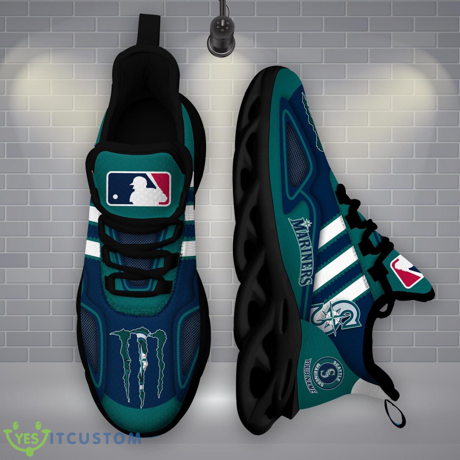 Custom Name Seattle Mariners Personalized Sneakers Max Soul Shoes Trendy Shoes 12 Custom Name Seattle Mariners Personalized Sneakers Max Soul Shoes Trendy Shoes Product Photo 4
