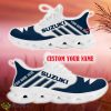 Custom Name Suzuki Navy Car Logo Max Soul Sneakers For Fans Team Running Shoes Gift Men And Women - Suzuki Max Soul Shoes New Car_12