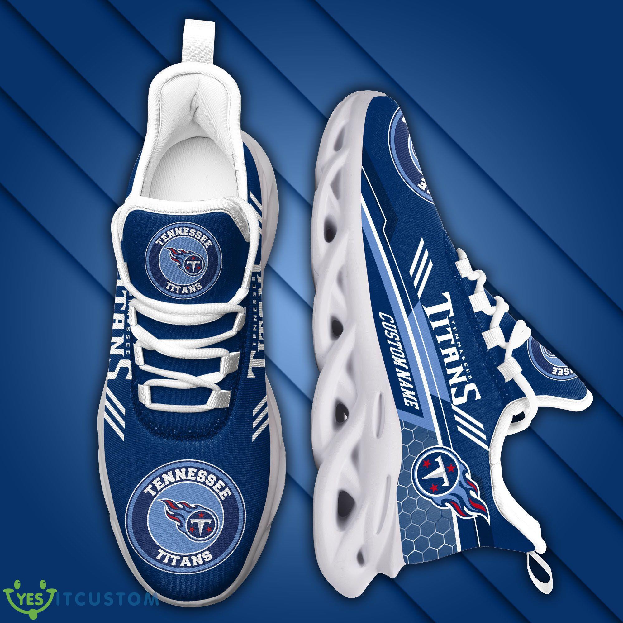 Custom Name Tennessee Titans Custom Max Soul Sneakers For Men Women Football Fanfootball Fan 2 Custom Name Tennessee Titans Custom Max Soul Sneakers For Men Women Football Fanfootball Fan - Tennessee Titans Custom Max Soul Sneakers Running Sports Shoes_2