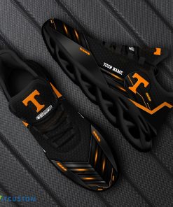 Custom Name Tennessee Volunteers Team Black Creative Sports Sneakers Ideas For Men And Women Gift Max Soul Shoes - 191223-151028