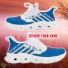 Custom Name Tesla Blue Car Logo Max Soul Sneakers For Fans Team Running Shoes Gift Men And Women - Tesla Max Soul Shoes New Car_15