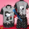Custom Name Troy Trojans Snoopy Valentine Hawaiian Shirt And Short Set Gift Beach - Custom Name Troy Trojans Snoopy Valentine Hawaiian Shirt And Short Set Gift Beach