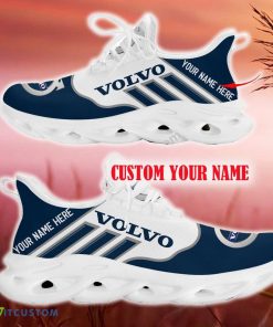 Custom Name Volvo Navy Car Logo Max Soul Sneakers For Fans Team Running Shoes Gift Men And Women - Volvo Max Soul Shoes New Car_12