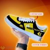 Custom Number And Name Iowa Hawkeyes NCAA Air Force Shoes For Fans Running Sneakers New Gift - Iowa Hawkeyes NCAA Air Force Shoes Personalized_1