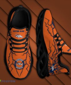 Denver Broncos Custom Name Stylish Graffiti Personality Max Soul Shoes - Denver Broncos Stylish Graffiti Personality Max Soul Shoes_8
