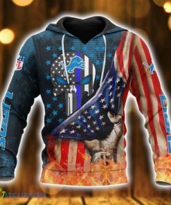 Detroit Lions 3D Hoodie for Fans Sport Tam Gift Unisex Hoodie Product Photo 2
