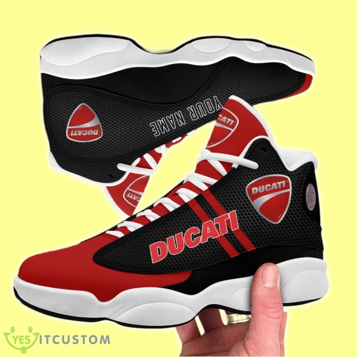 Ducati Custom Name Air Jordan 13 Special Gift For Men And Women 6 Ducati Custom Name Air Jordan 13 Special Gift For Men And Women Product Photo 2