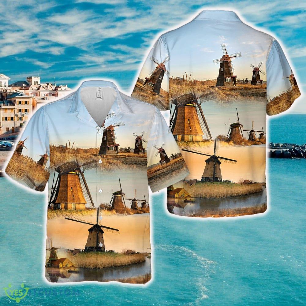 Dutch windmill Hawaiian Shirt Gift Holidays 2 Dutch windmill Hawaiian Shirt Gift Holidays - Dutch windmill Hawaiian Shirt Gift Holidays