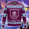 EPL Burnley AOP Ugly Christmas Sweater Christmas Gift 3D printed Sweater Product Photo 1