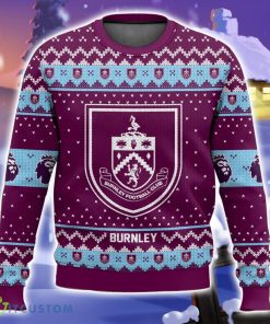 EPL Burnley AOP Ugly Christmas Sweater Christmas Gift 3D printed Sweater Product Photo 1
