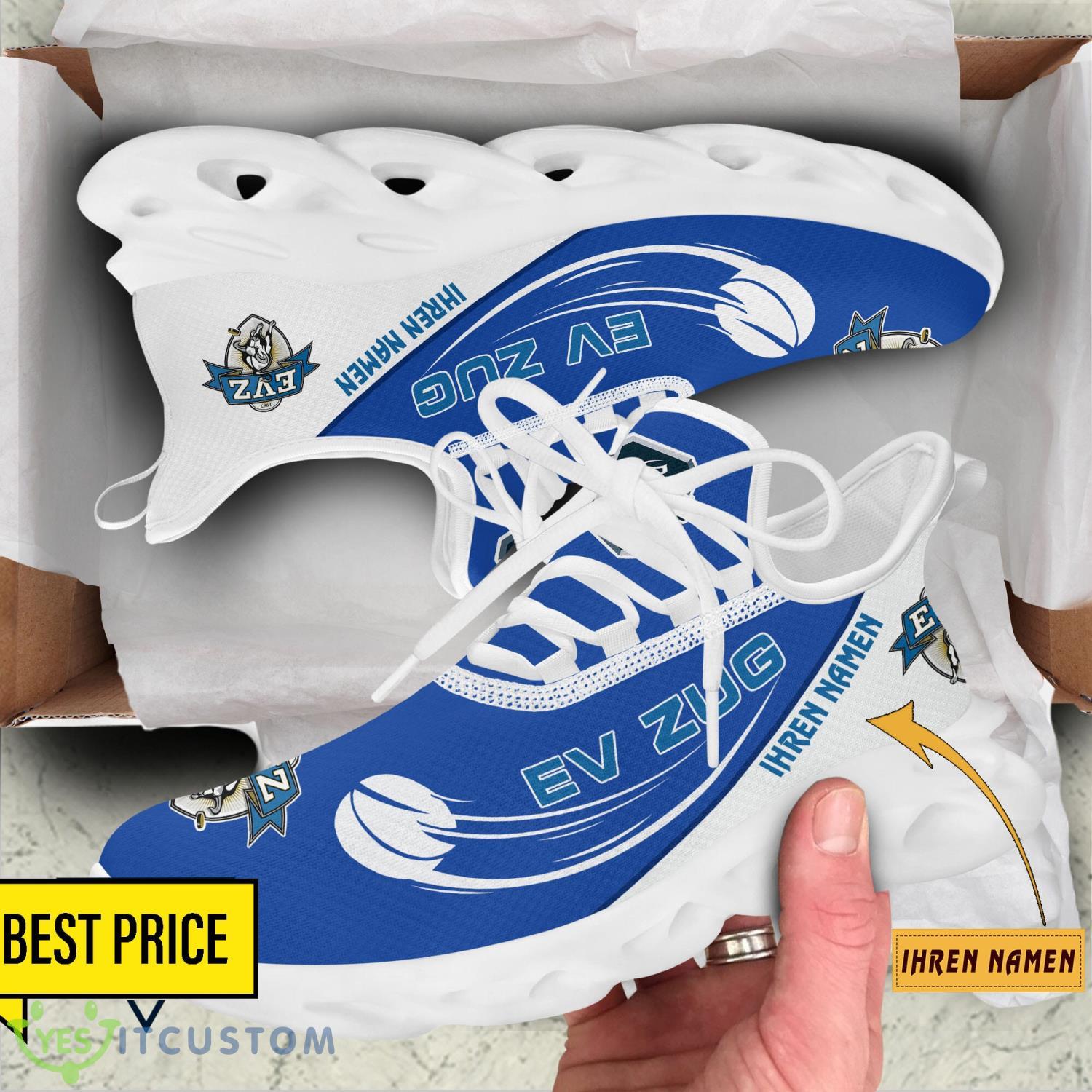 EV Zug Custom Name Max Soul Shoes Running Shoes For Fans 14 EV Zug Custom Name Max Soul Shoes Running Shoes For Fans Product Photo 2