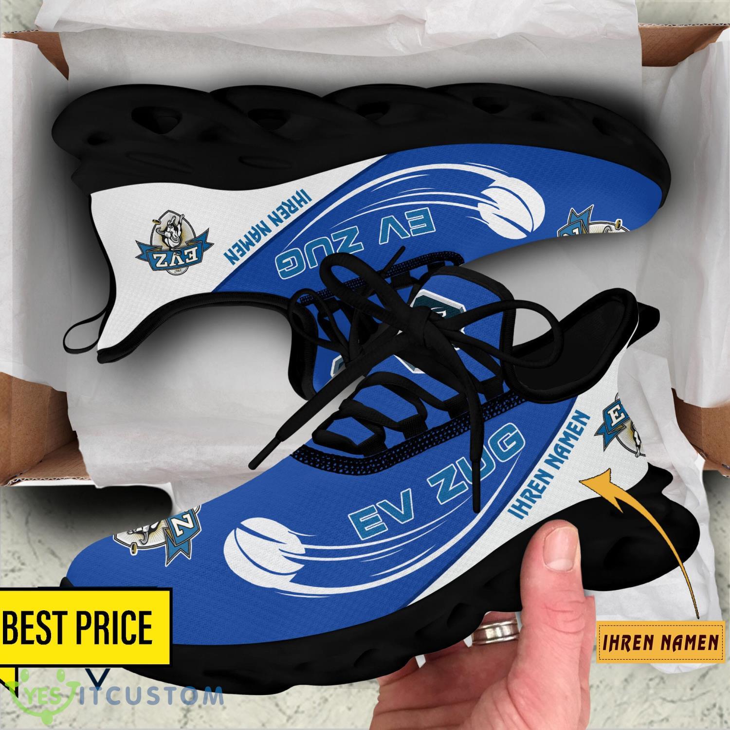 EV Zug Custom Name Max Soul Shoes Running Shoes For Fans 3 EV Zug Custom Name Max Soul Shoes Running Shoes For Fans Product Photo 3