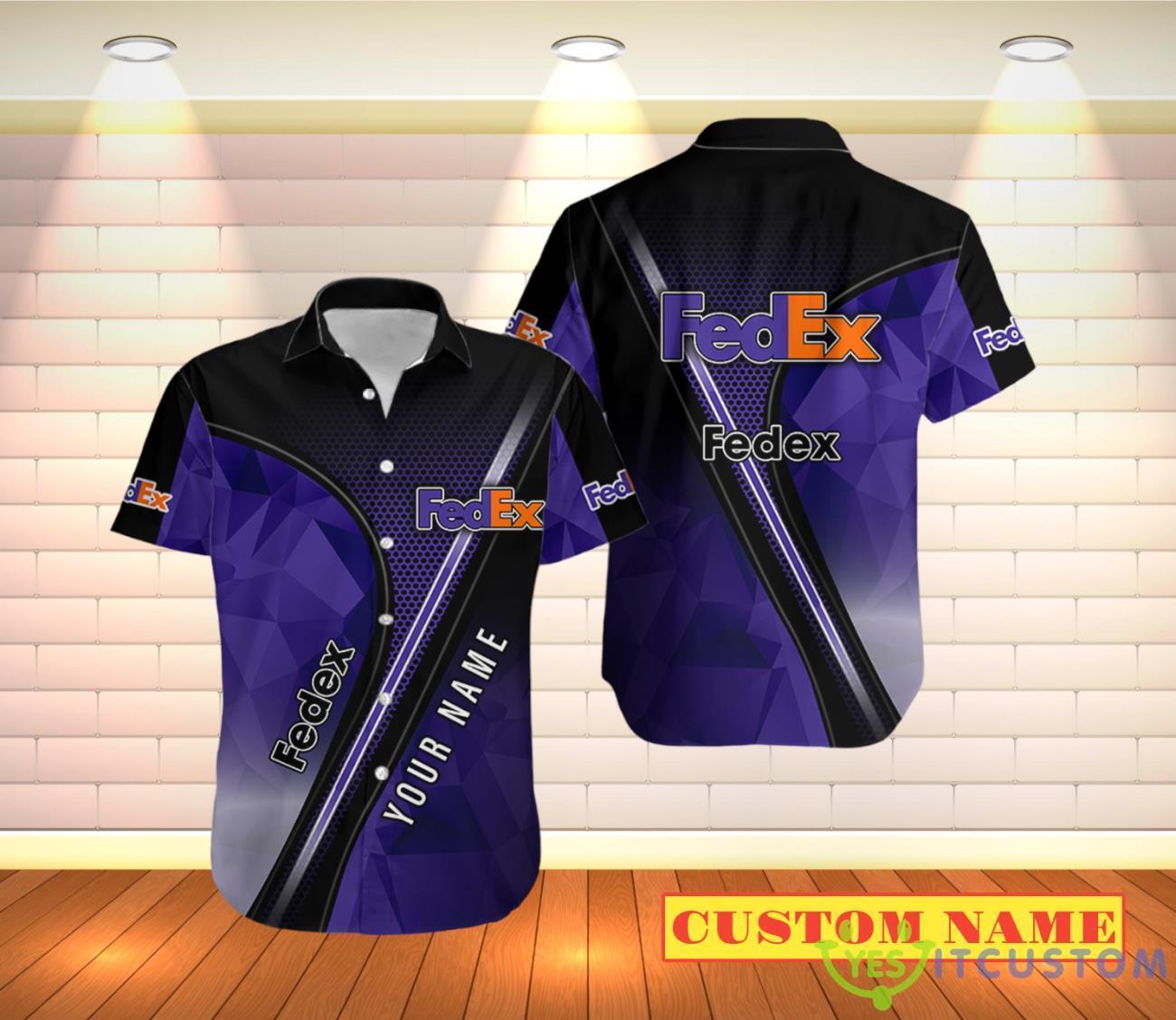 Fedex Hawaiian Shirt Custom Name Great Design For Men Women 2 Fedex Hawaiian Shirt Custom Name Great Design For Men Women Product Photo 1