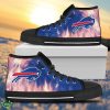 Fighting Like Fire Buffalo Bills High Top Shoes Gift For Passionate Fans Product Photo 1
