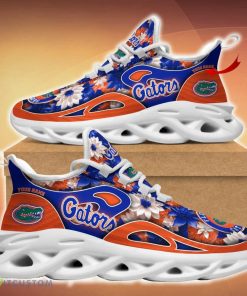 Florida Gators Clunky Sneakers Custom Name 3D Flowers Gift For Men And Women Fans Max Soul Sneakers - Florida Gators Clunky Sneakers Custom Name_4