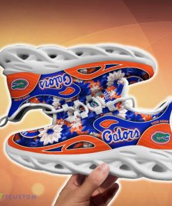 Florida Gators Clunky Sneakers Custom Name 3D Flowers Gift For Men And Women Fans Max Soul Sneakers - Florida Gators Clunky Sneakers Custom Name_5