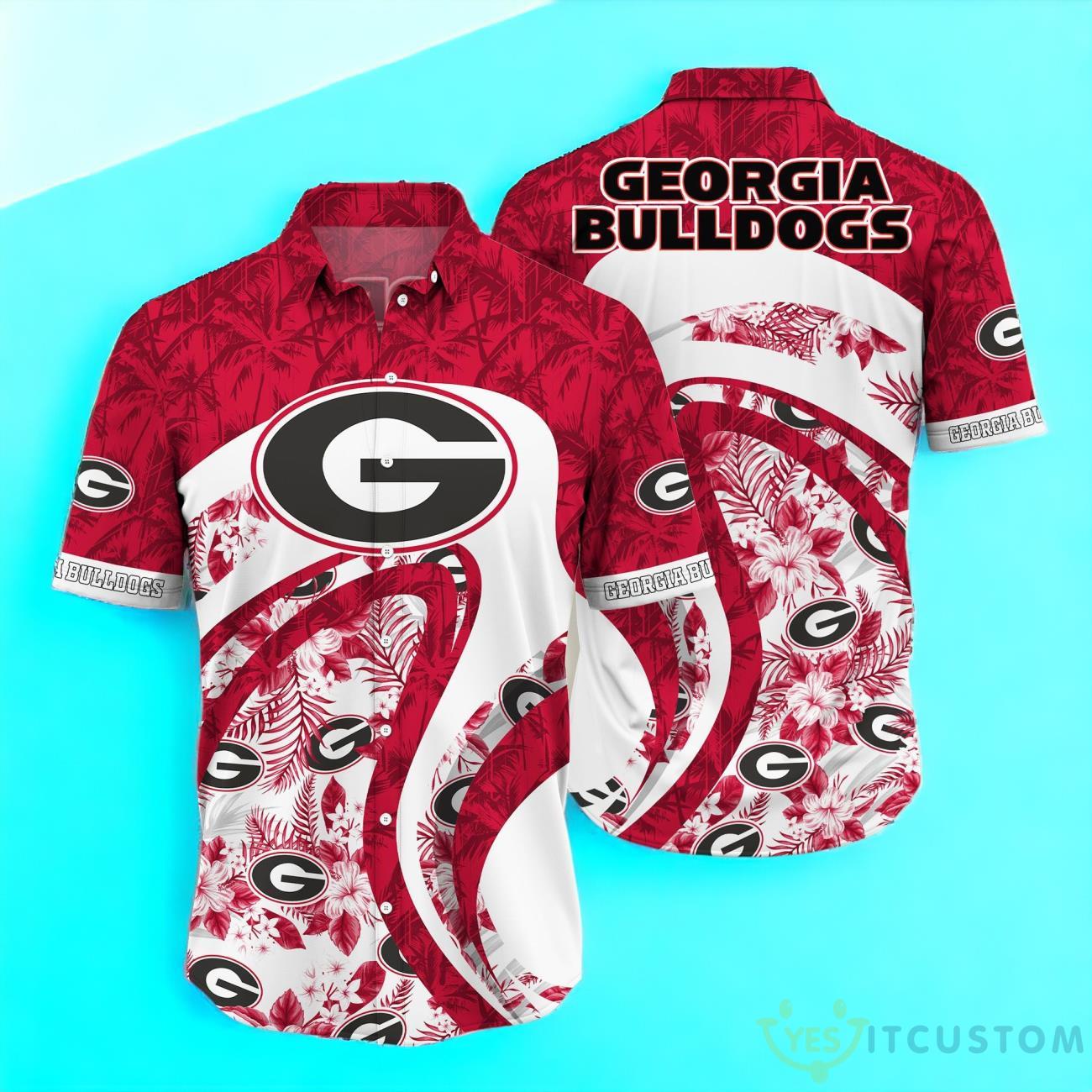 Georgia Bulldogs NCAA Hawaiian Shirt 2 Georgia Bulldogs NCAA Hawaiian Shirt Product Photo 1