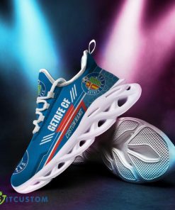 Getafe CF Logo Custom Name Pattern 3D Spors Shoes New For Fans Gift Chunky Sneakers - Getafe CF Logo Custom Name Pattern 3D Max Soul Sneaker Shoes_3