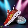 Gold Coast Suns Logo Pattern Custom Name 3D Spors Shoes New For Fans Gift Chunky Sneakers - Gold Coast Suns Logo Pattern Custom Name 3D Max Soul Sneaker Shoes_1