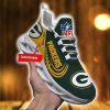 Green Bay Packers Custom Name Max Soul Shoes Sneakers For Big Fans Product Photo 1