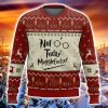 Harry Potter Not Today Mugglefucker 3D Ugly Christmas Sweater 2023 Holiday Christmas Gift Product Photo 1