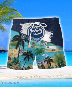 HC Ambri-Piotta Beach Coconut Pattern Aloha Hawaiian Shirt And Shorts Product Photo 2