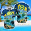 HC Davos Beach Coconut Pattern Aloha Hawaiian Shirt And Shorts Product Photo 1