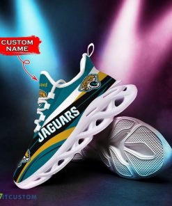 Jacksonville Jaguars Max Soul Shoes Luxury Custom Name Green - Jacksonville Jaguars Max Soul Shoes _4