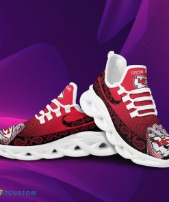 Kansas City Chiefs Custom Name Sport Max Soul Sneaker Shoes For Fans - Kansas City Chiefs Sport Max Soul Sneaker Shoes_2