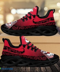 Kansas City Chiefs Custom Name Sport Max Soul Sneaker Shoes For Fans - Kansas City Chiefs Sport Max Soul Sneaker Shoes_4