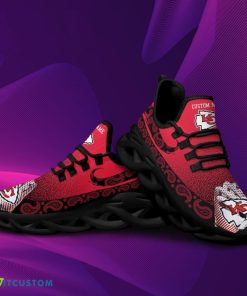 Kansas City Chiefs Custom Name Sport Max Soul Sneaker Shoes For Fans - Kansas City Chiefs Sport Max Soul Sneaker Shoes_5
