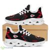 Kansas City Chiefs Custom Name Sporty Max Soul Sneakers For Men Women - Kansas City Chiefs Sporty Max Soul Sneakers Running Sports Shoes_1