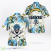 Los Angeles Chargers Set Hawaiian Shirt Short AOP For Men And Women - Los Angeles Chargers Hawaiian Shirt_1