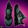 Michigan State Spartans Black And White Influence Sports Sneakers Ideas For Men And Women Gift Max Soul Shoes - Michigan State Spartans Black And White Clunky Shoes For Fans This Season_1