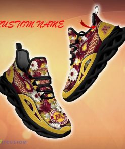 Minnesota Golden Gophers Running Sneakers Custom Name 3D Flowers Gift Fans Fans Sports Shoes - Minnesota Golden Gophers Clunky Sneakers Custom Name_1