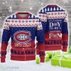 Montreal Canadiens Knitted Sweater Tree Custom Name For Fans Gift Ugly Christmas - Montreal Canadiens Knitted Sweater Tree Custom Name For Fans Gift Ugly Christmas