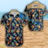 NCAA Akron Zips Heart Pattern Hawaiian Shirt Short Sleeve Valentines Day Custom Name - NCAA Akron Zips Heart Pattern Hawaiian Shirt Short Sleeve Valentines Day Custom Name